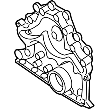 Ford 5L2Z-6019-AA Cover - Cylinder Front