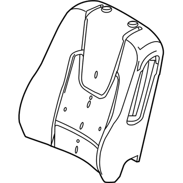 Ford CE5Z-5464811-A Pad - Seat Back