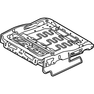 Ford AE5Z-5463101-A Frame And Spring - Front Seat Cushion