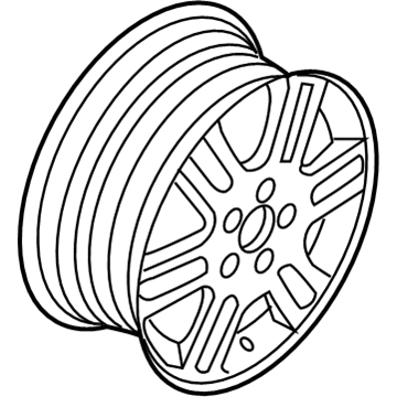 Ford 8L2Z-1007-A Wheel Assembly