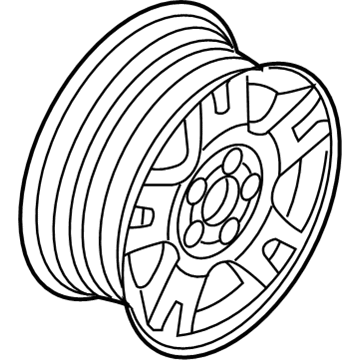 Ford 6L2Z-1007-BD Wheel Assembly