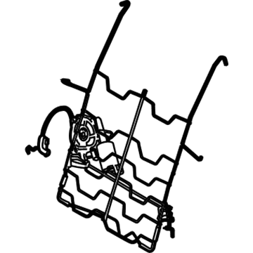 JU5Z-9665500-A Ford Lumbar Support Illustration 1 of 1