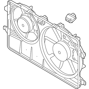 Ford 9T1Z-8C607-A Motor And Fan Assembly - Engine Cooling