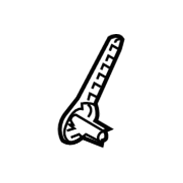 Ford DM5Z-5862578-AB Adjust Handle, Black, Front Driver Side DM5Z-5862578-AB Ford Adjust Handle, Black, Front Driver Side Illustration 1 of 1