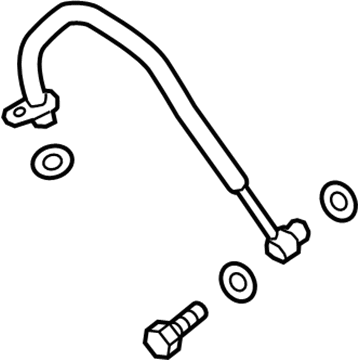 Ford FB5Z-6K679-D Pipe - Oil Feed