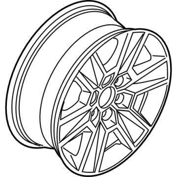 Ford FL3Z-1007-K Wheel Assembly