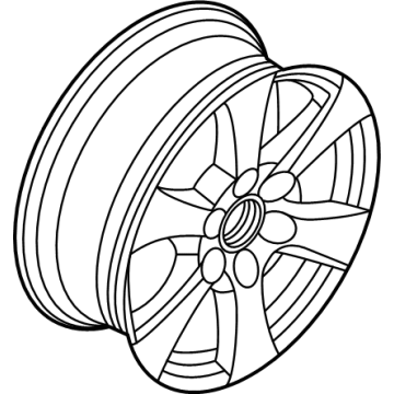 Ford JL3Z-1007-B Wheel, Alloy