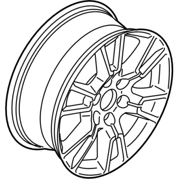 Ford FL3Z-1007-B Wheel Assembly
