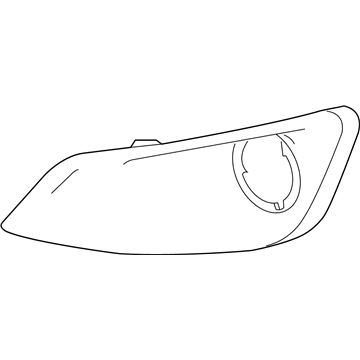 Lincoln 8A5Z-15266-BA Bracket - Fog Lamp