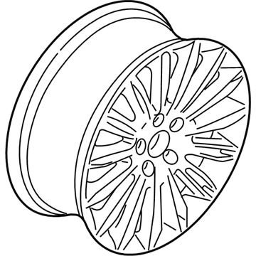 Ford DS7Z-1007-G Wheel Assembly