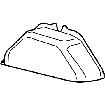 Ford CK4Z-16A550-GC Mudflap Assembly