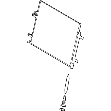 Ford PC3Z-19712-B Condenser Assembly