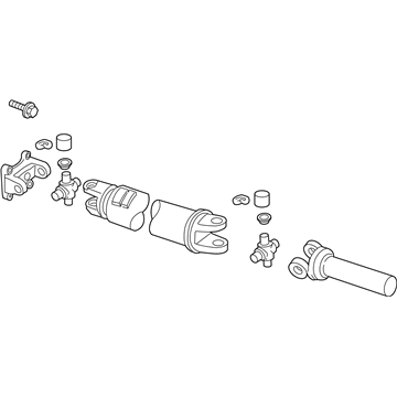 Ford 2C7Z-4602-BB Shaft Assembly - Drive