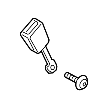 RL7Z-4060044-FA Ford Seat Belt Assembly Illustration 1 of 1