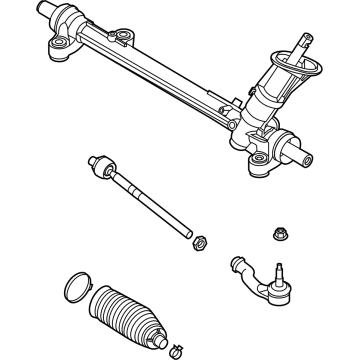 Ford NZ6Z-3504-G GEAR - RACK AND PINION STEERIN NZ6Z-3504-G Ford GEAR - RACK AND PINION STEERIN Illustration 1 of 1