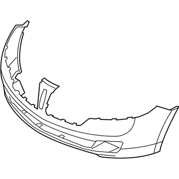 Lincoln AH6Z-17D957-AAPTM Bumper Assembly - Front