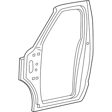 Ford 4C2Z-15211A11-AA Frame - Door