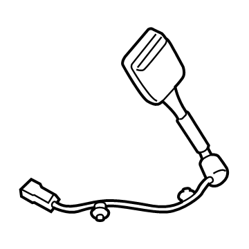 Ford ML3Z-1661202-AB Seat Belt Assembly