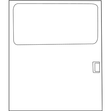 Ford F6UZ-1524622-AA Door Assembly - Hinged Side Loading