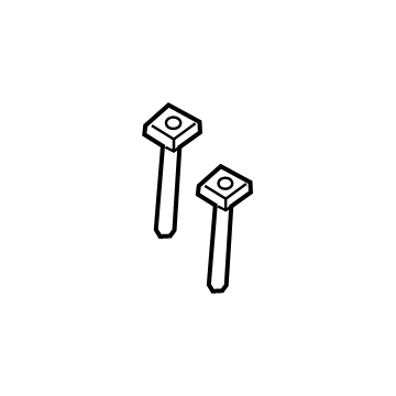 Lincoln CU5Z-96610A16-BCS Headrest Guide