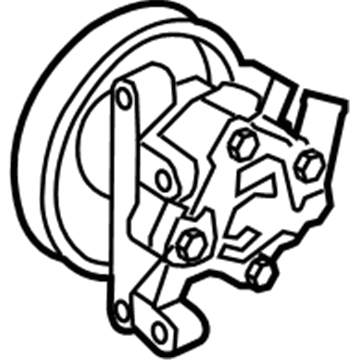 Ford Power Steering Pump - 9T4Z-3A696-A