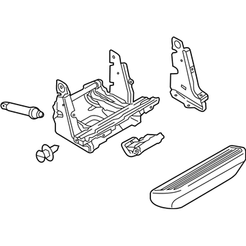 AL3Z-1520040-A Ford Step Assembly Illustration 1 of 1