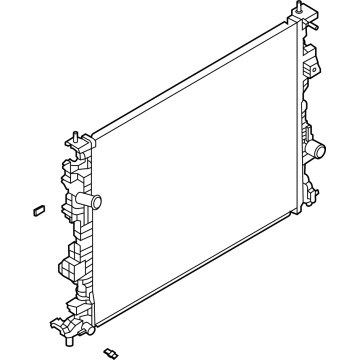 Ford LX6Z-8005-M Radiator Assembly