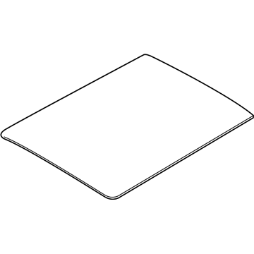 Ford 8A8Z-74500A18-A Glass