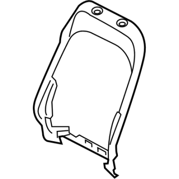 Ford LJ7Z-7861018-EJ Frame Assembly LJ7Z-7861018-EJ Ford Frame Assembly Illustration 1 of 1