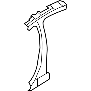 Lincoln 8A5Z-5424382-A Panel Assembly - B Pillar - Inner