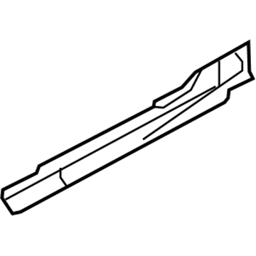 Lincoln 8G1Z-5410142-A Reinforcement - Body Rocker Panel
