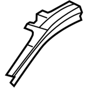 Lincoln 8A5Z-5451186-A Rail Assembly - Body Side - Upper