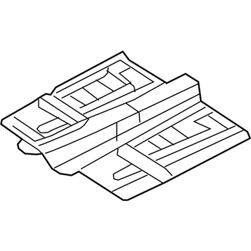 Lincoln BB5Z-7811135-A Pan Assembly - Floor