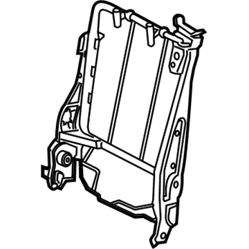 Ford CK4Z-99613A38-B Frame And Spring - Front Seat
