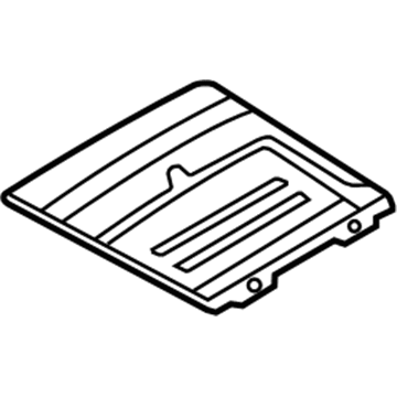 6L2Z-78042A82-AAB Ford Top Panel, Camel, Center Illustration 1 of 1