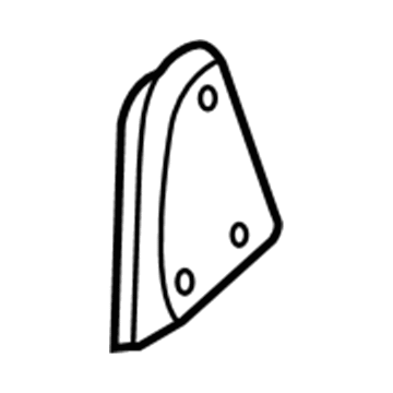 6L2Z-7804480-AAB Ford End Panel, Camel, Passenger Side Illustration 1 of 1