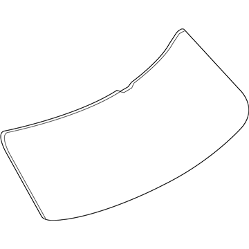 Lincoln KA1Z-5842006-B Glass - Back Window