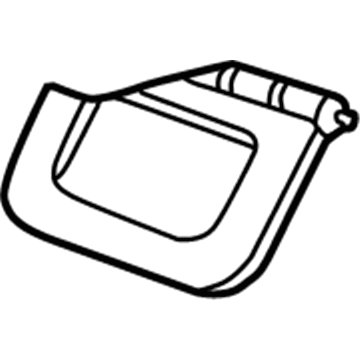 Ford F5TZ-19A813-A Door - Ventilation