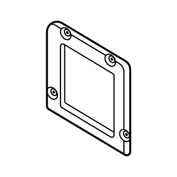 Ford NZ6Z-16N455-A Inner Cover, Passenger Side NZ6Z-16N455-A Ford Inner Cover, Passenger Side Illustration 1 of 1