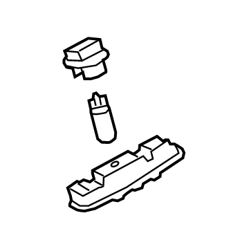Ford 8A6A-13776-A Lamp Assembly - Interior