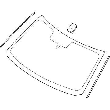 Ford SL1Z-7803100-B Windshield