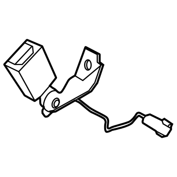 Ford MB3Z-5860045-AA Seat Belt Assembly