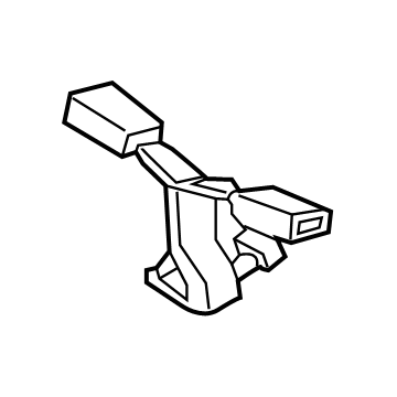 Ford MB3Z-5860044-AA Buckle Assembly - Seat Belt