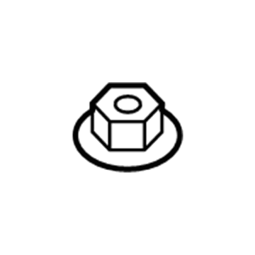 Ford -W712334-S442 Nut