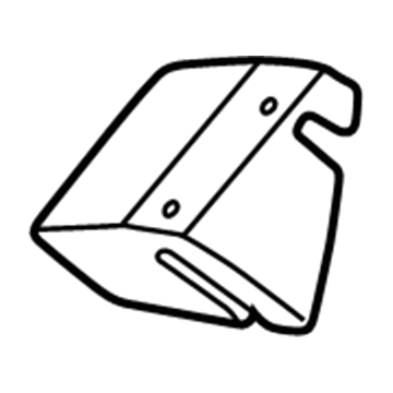 Ford F4ZZ-6328034-A Filler - Rear Quarter