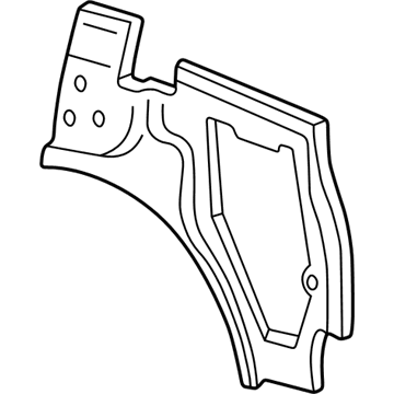Ford F4ZZ-7627790-A Panel