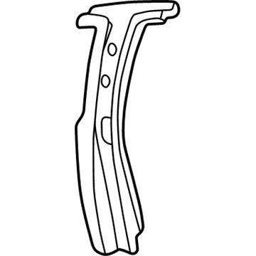 Ford F4ZZ-6324301-A B Pillar Assembly
