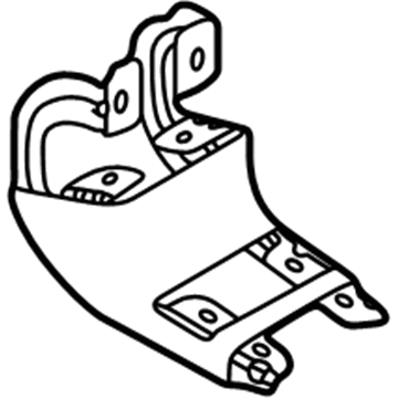 AL3Z-16A506-AA Ford Front Bracket Illustration 1 of 1