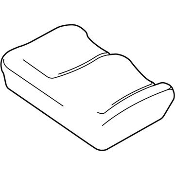 Ford 3L1Z-7862900-CBA Cover Assembly - Seat Cushion