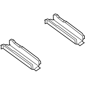 Lincoln 2L1Z-7810120-AA Member Assembly - Floor Side